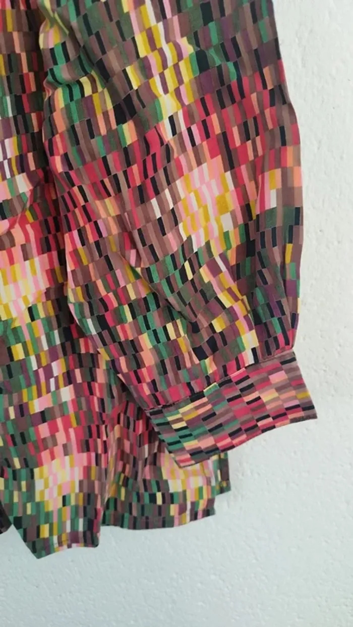 Chemisier coloré - Solfin - taille 50 - photo numéro 2