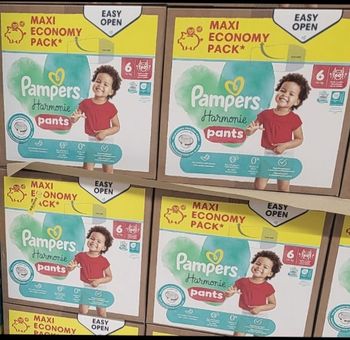 Couches pampers harmonie pants T6 