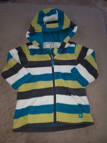 Gilet polaire garçon 9 mois