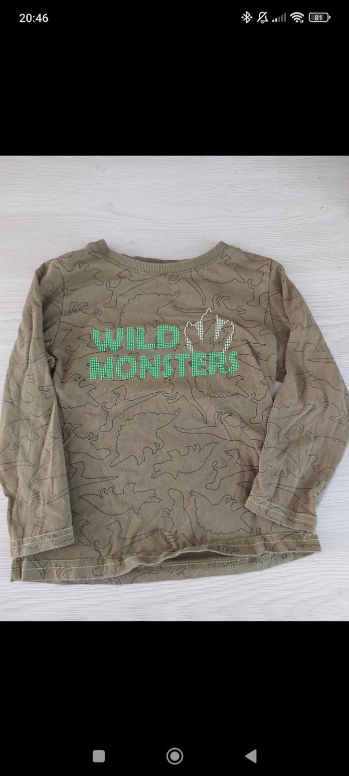 Lot t-shirt manches longues 3ans - photo numéro 2