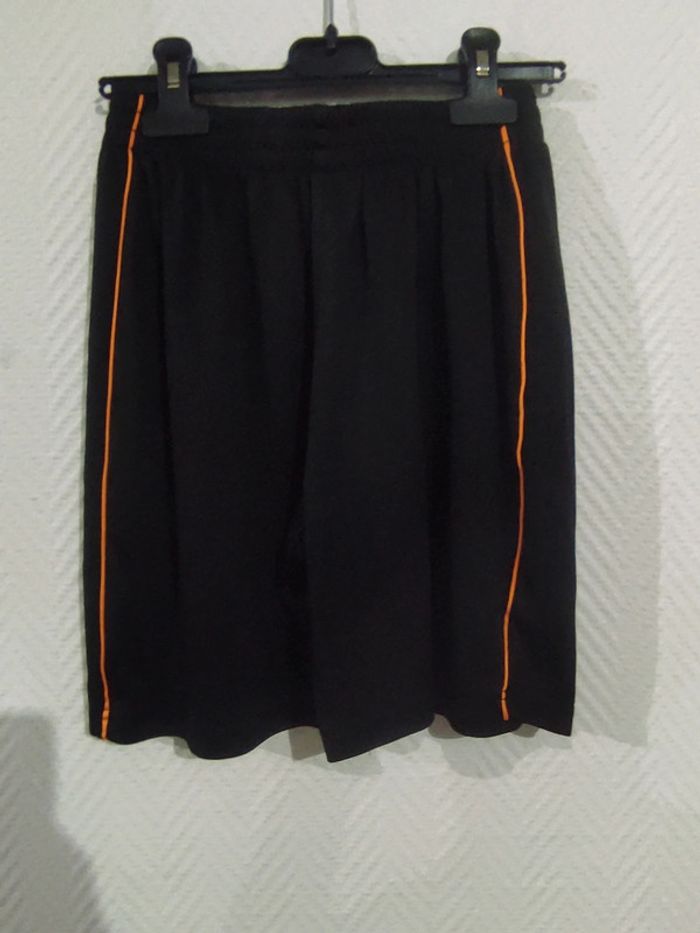 Short sport noir et orange core 13/14 ans - photo numéro 6