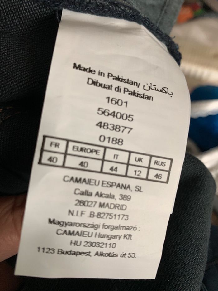 pantacourt jeans 👖 - photo numéro 3