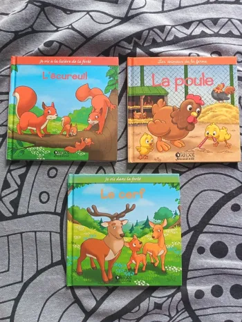 Livre animaux édition atlas