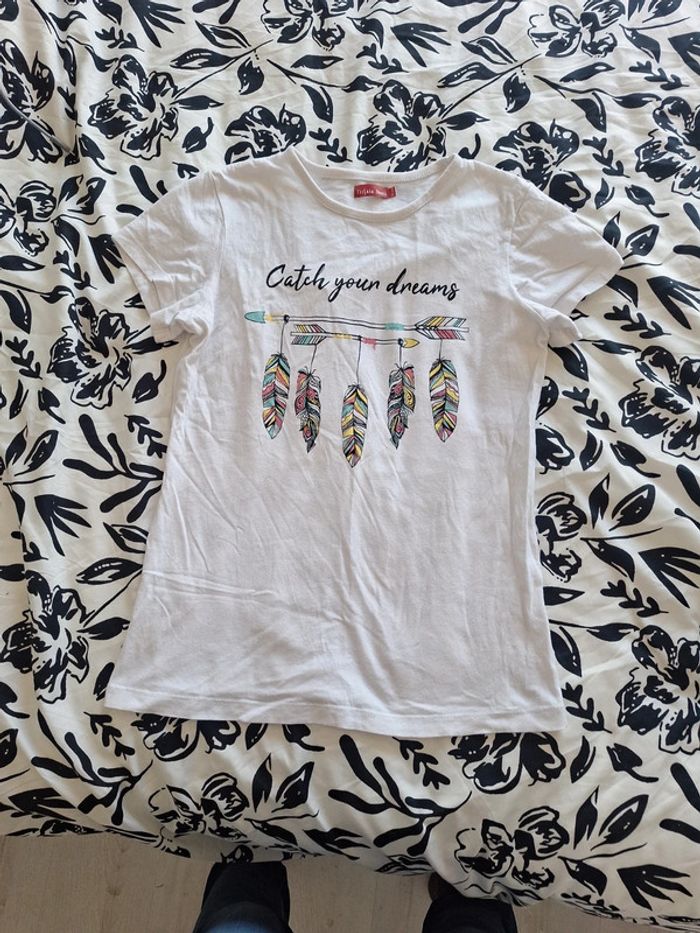 T-shirt manche courte taille 16 ans