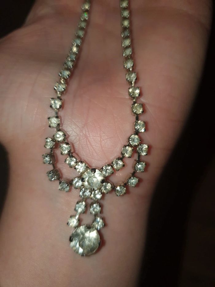 Collier avec strasse - photo numéro 2