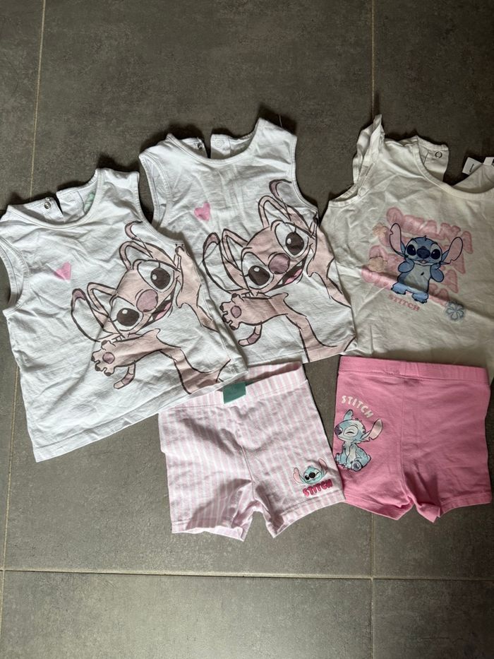 Lot ensemble pyjama stitch