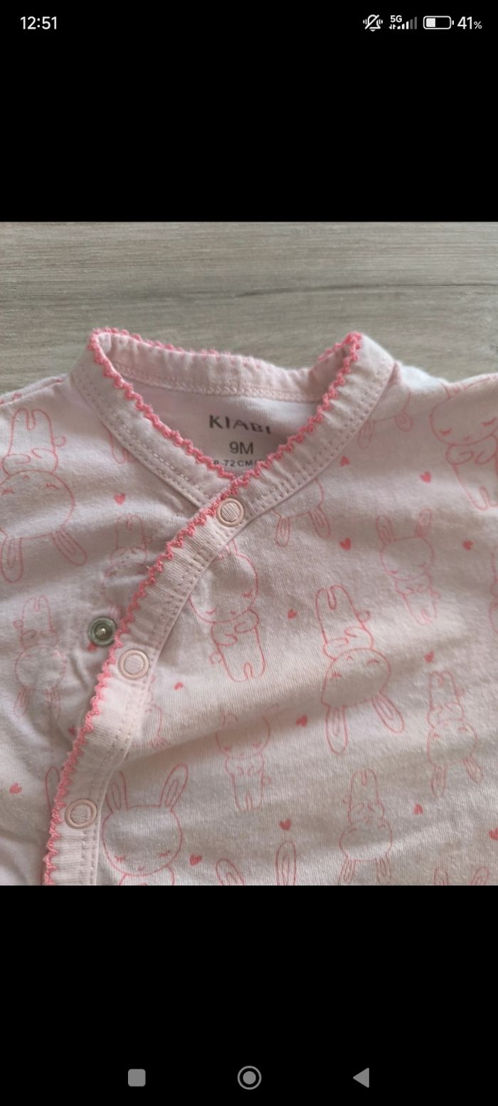 Pyjama taille 9 mois - photo numéro 2