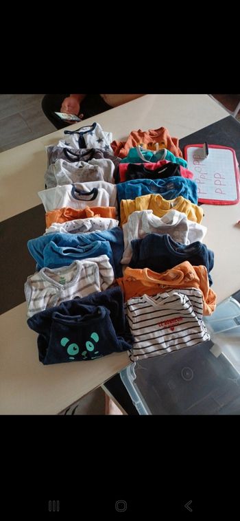 Lot pyjamas taille 9 mois
