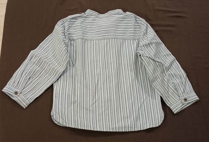 Chemise liquette garçon bleu - photo numéro 2