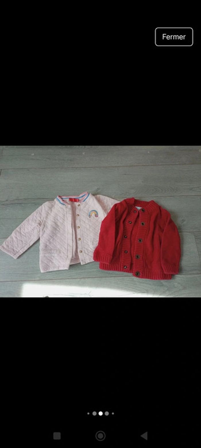 Lot de vêtements printemps été fille en taille 12 mois - photo numéro 4