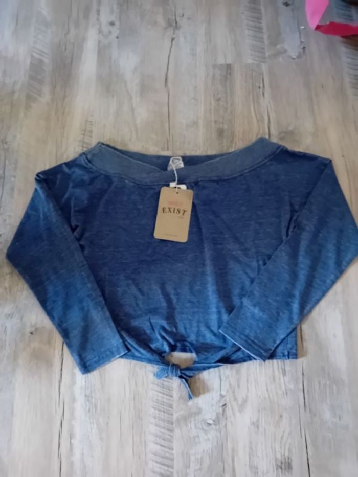 Tops courts longue manche Taille S