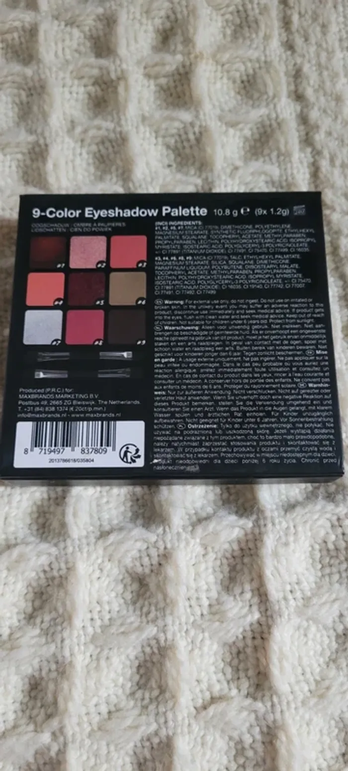 Palette Really truly gorgeous eyes - photo numéro 4