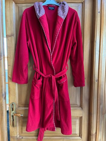 Robe de chambre avec capuche 