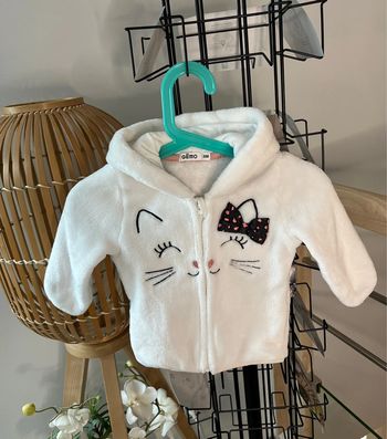 Veste moumoute polaire douce gemo 6mois