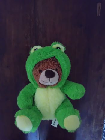 Peluche ours/grenouille