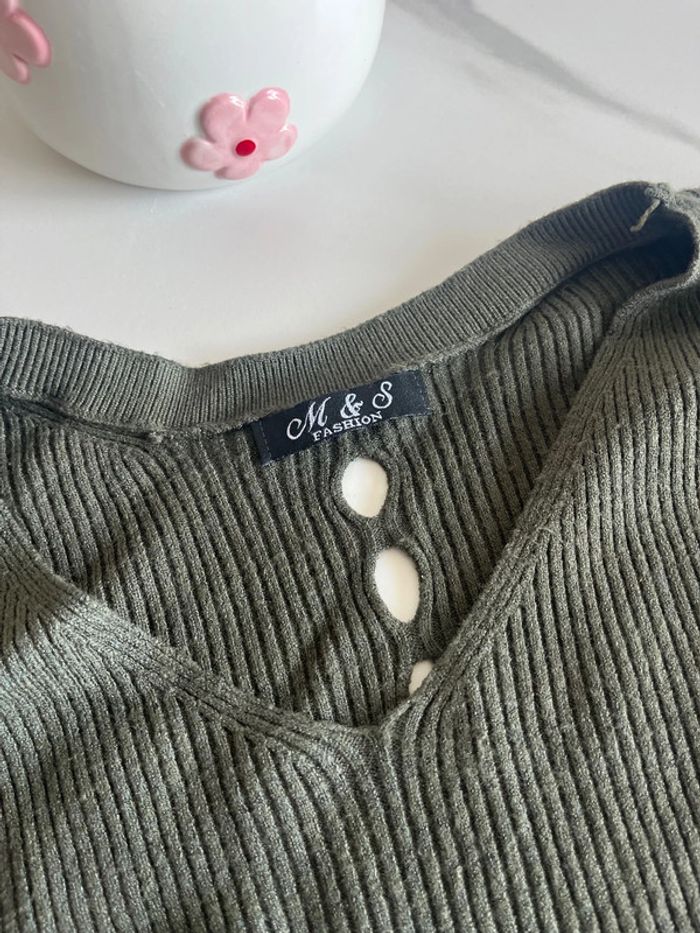 Pull vert - photo numéro 3