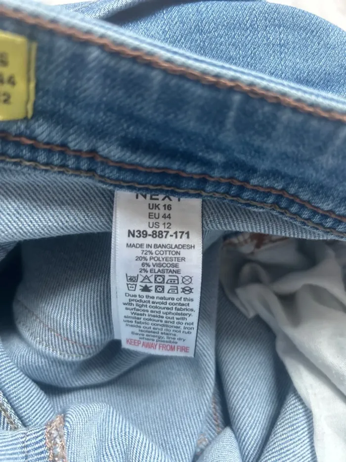 Pantacourt Jean next taille 44 - photo numéro 7