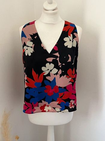 Top à fleurs Morgan S comme neuf