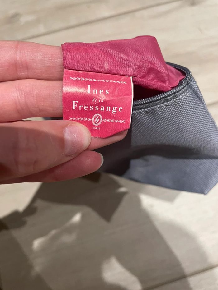 Pochette grise Ines de la fressange - photo numéro 3