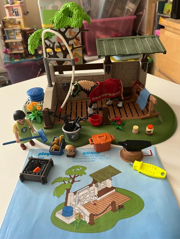 Playmobil Box de soin pour chevaux 5225 - photo numéro 2