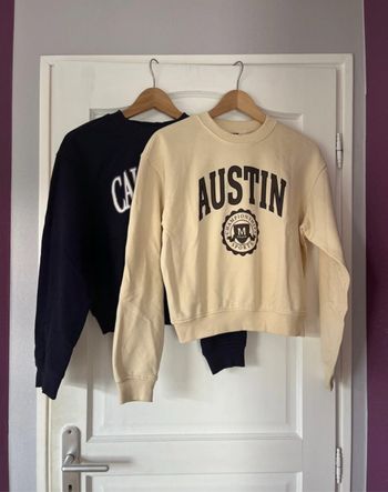 Lot 2 sweats femme - H&M Divided - Taille S - Comme neufs