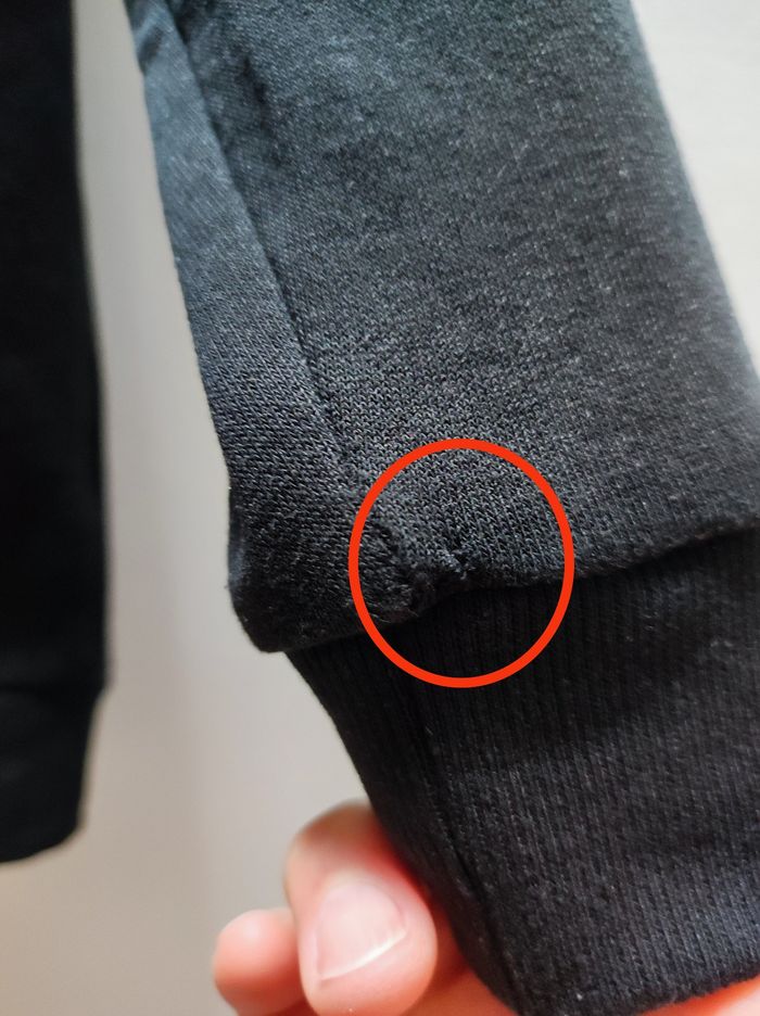 Sweat noir fille - photo numéro 5