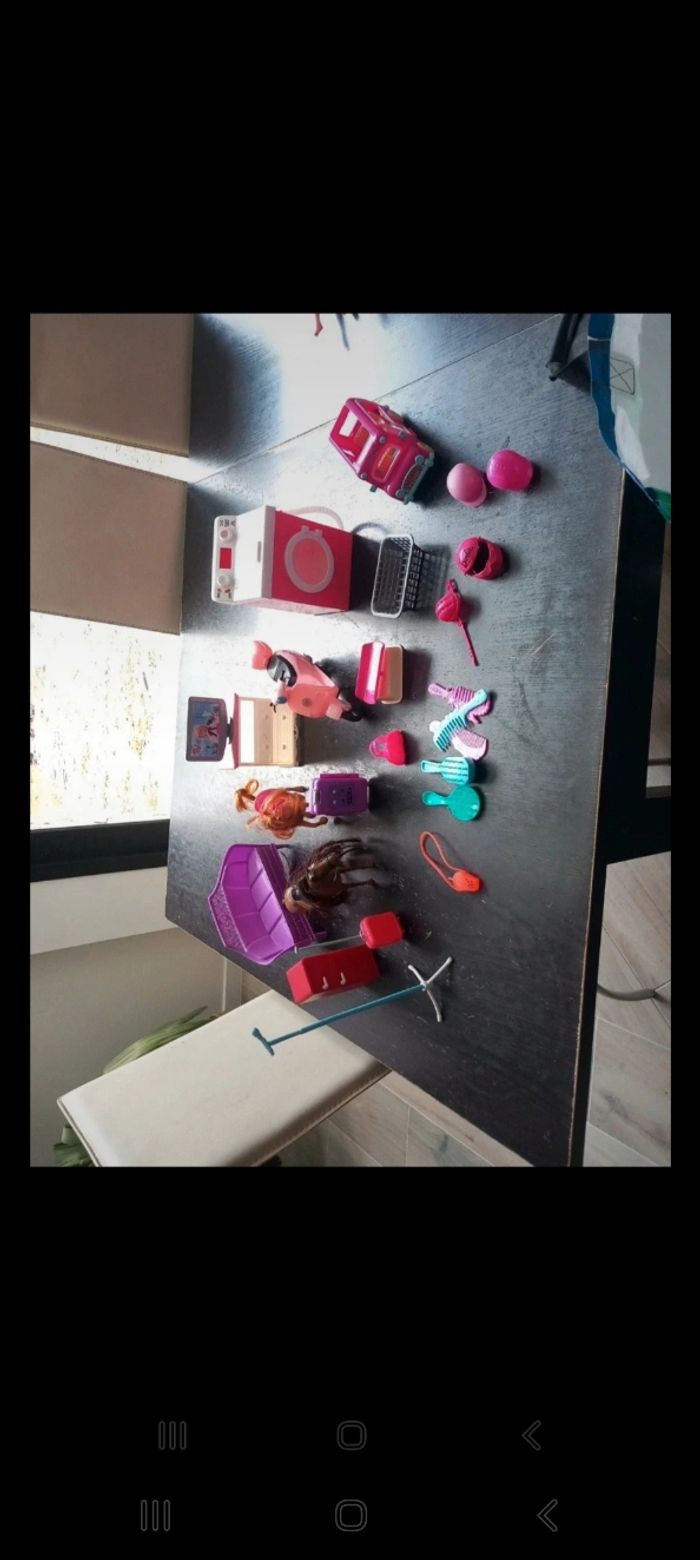 Accesoire maison barbie plastique