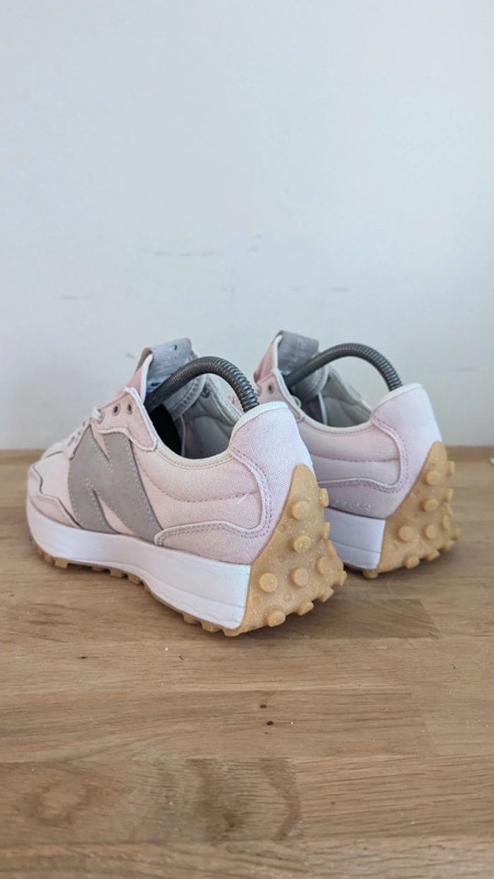New balance 327 style denim rose - photo numéro 7