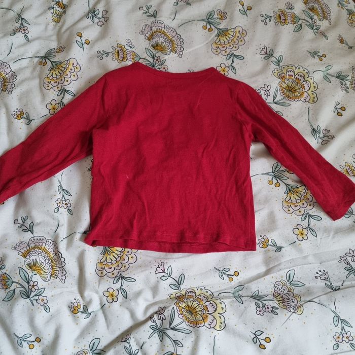 Pull rouge bordeaux - photo numéro 2