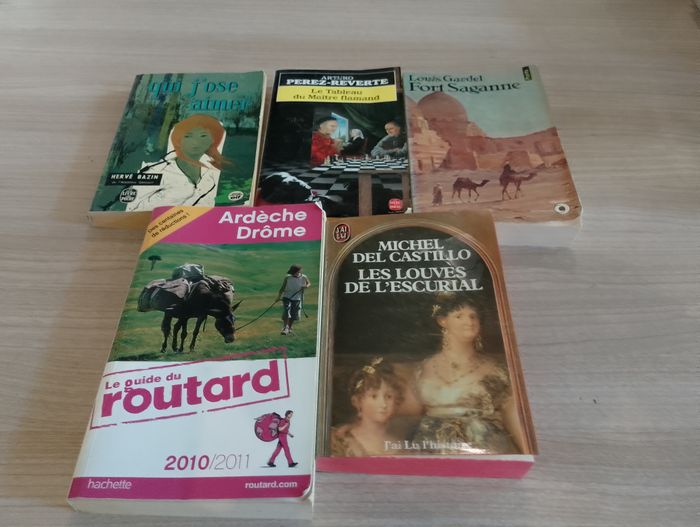 Lot de 5 livres de poche(5) - photo numéro 1