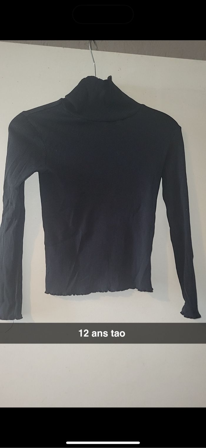 Sous pull col roulé