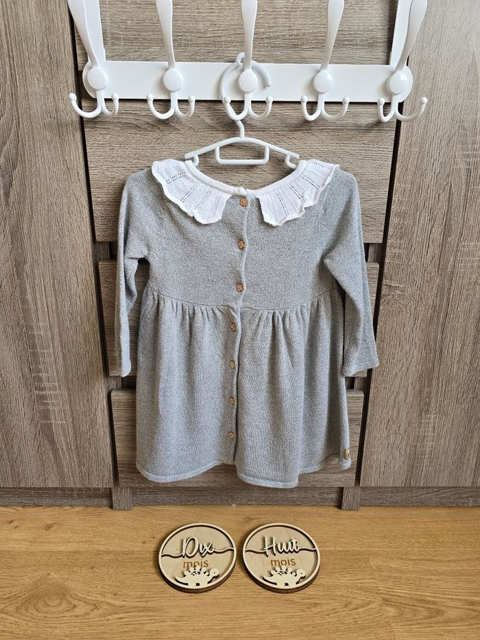 Vêtement Bébé Fille - Robe grise - Sergent Major - 18 mois 80 cm - photo numéro 7
