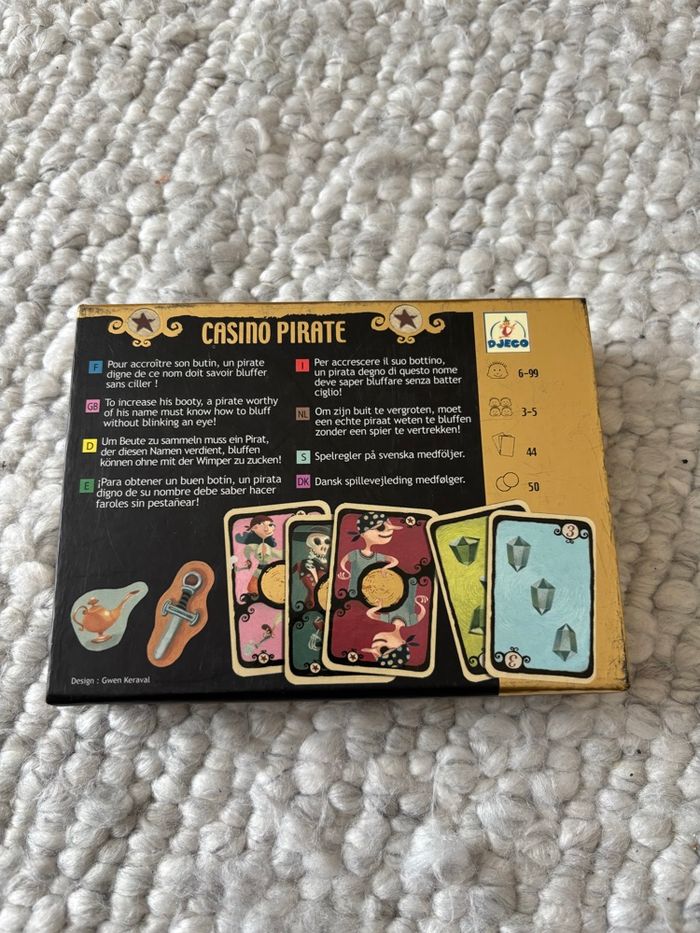 Jeu Djeco Casino pirate - photo numéro 4