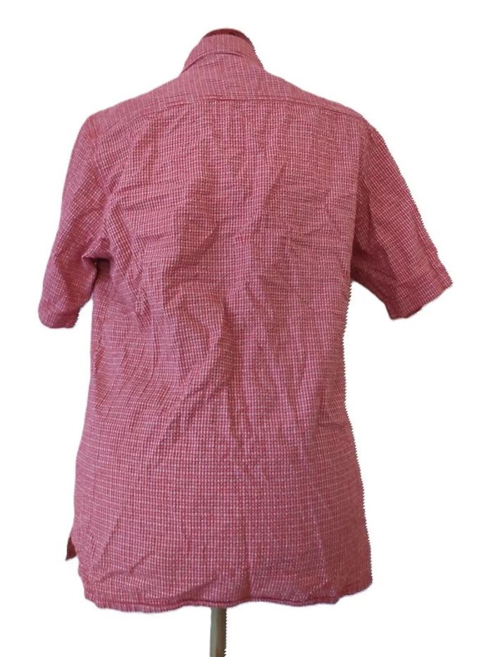 Chemise rouge à carreaux blanc Simmer Taille S - photo numéro 3