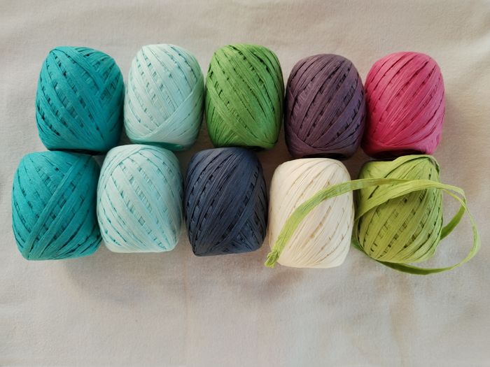 Raphia Paper Loisirs créatifs Crochet multicolore - photo numéro 7