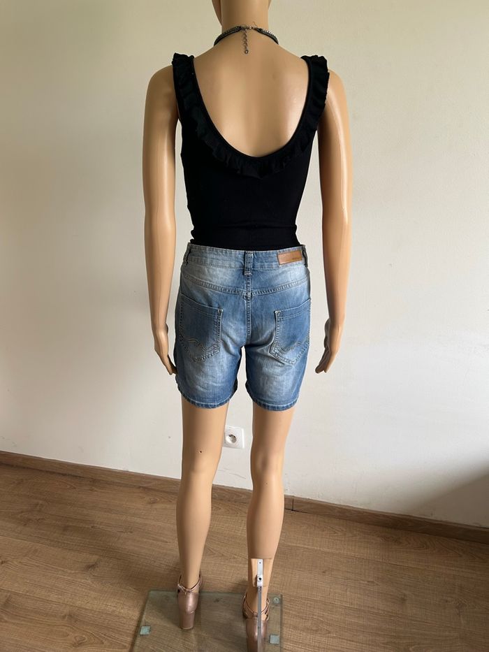 Short en jean Morgan taille 36 TBE (taille grand) - photo numéro 6