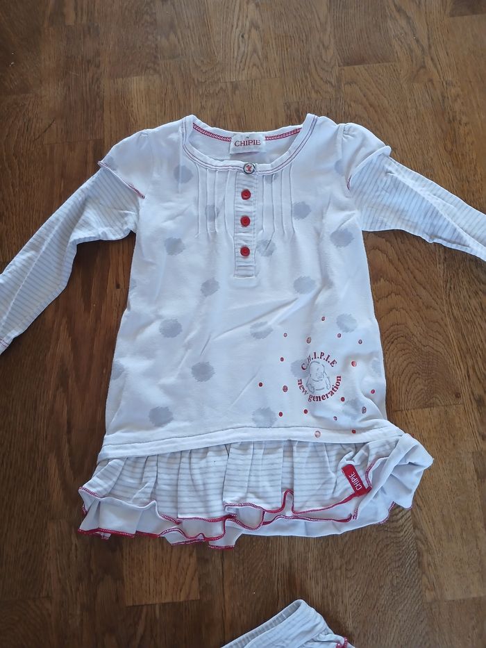 Ensemble robe et leggings 18 mois - photo numéro 2