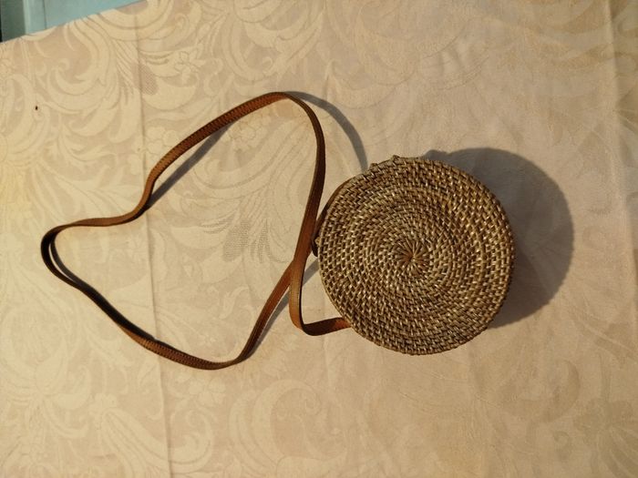 petit sac en osier - photo numéro 4