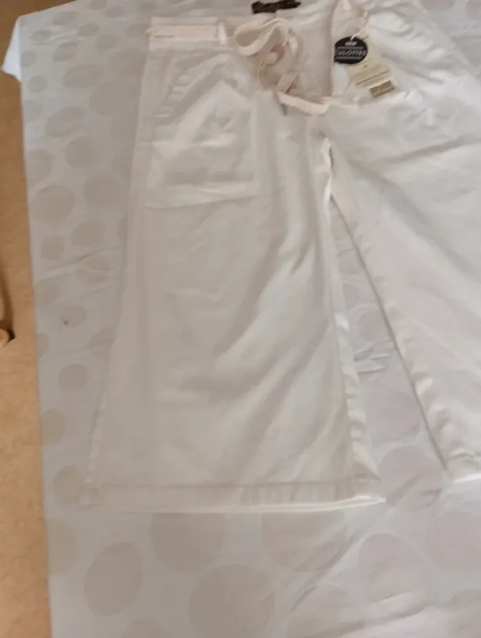 Bermuda short jupe culotte femme Fresh Made taille 38 avec ceinture neuf - photo numéro 3