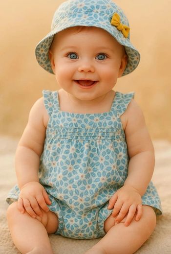 Ensemble complet 3 pièces sergent major fille 6 mois 🎀