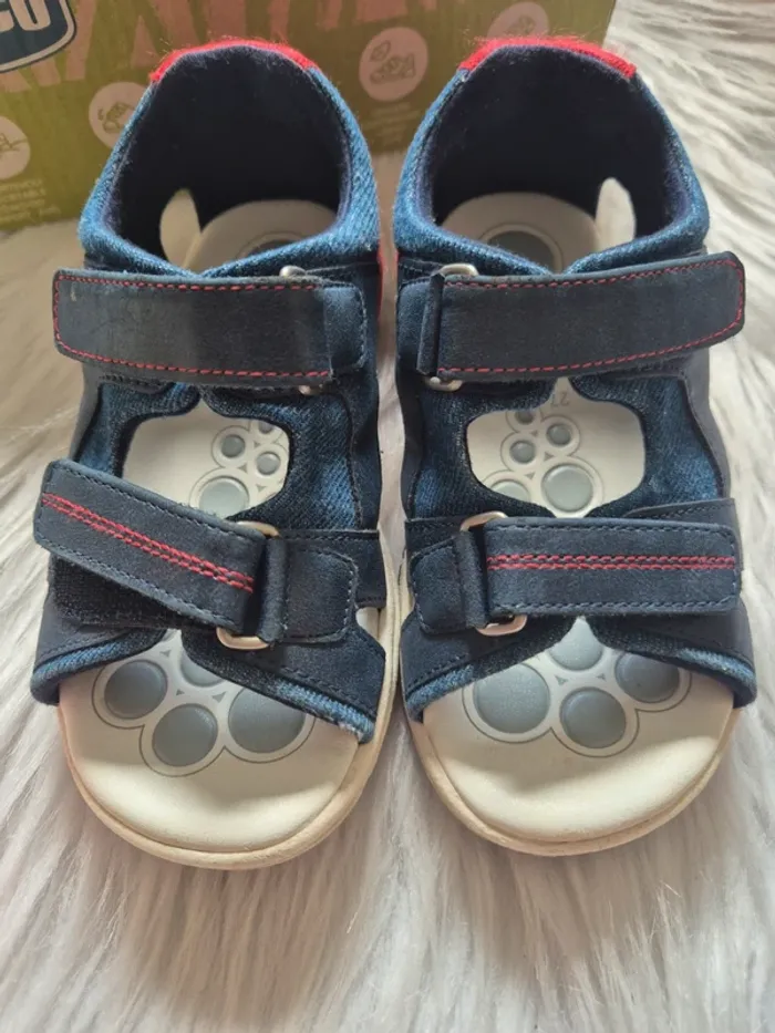 Sandales garçon Chicco bleu marine – T27 - photo numéro 2