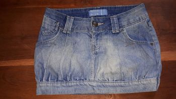 Mini jupe en jean