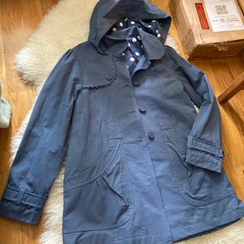 Trench, coat imperméable tartine et chocolat,8 ans