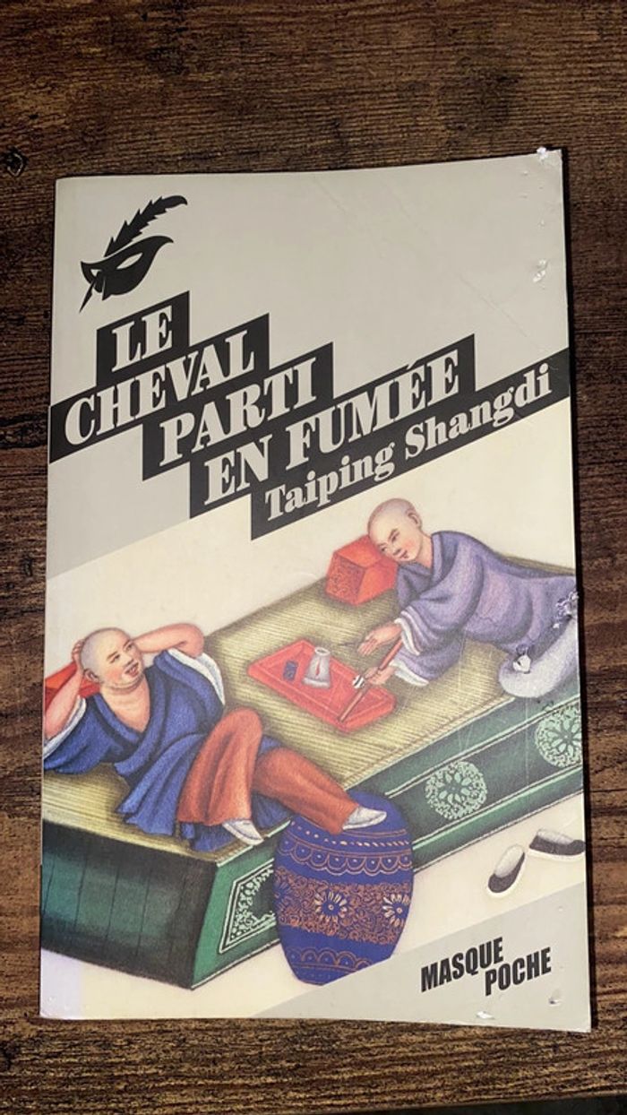 le cheval parti en fumée