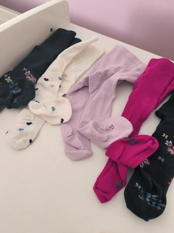 Lot 5 paires de collants hiver. 15/17 - photo numéro 2