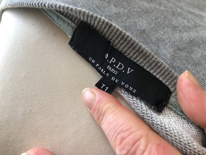 Sweat court on parle de vous taille 1 - photo numéro 4