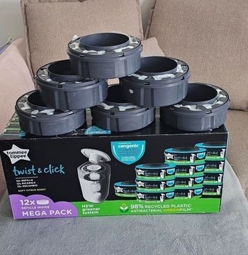 Lot de 6 recharges originales Twist & click Tommee Tippee neufs