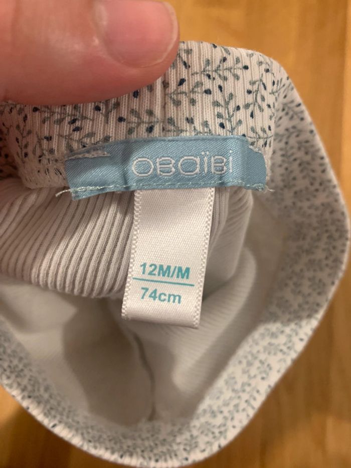 Legging Obaïbi 12 mois - 74 cm - photo numéro 3