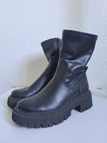 Bottines grosses semelles