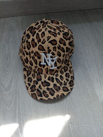 Casquette léopard